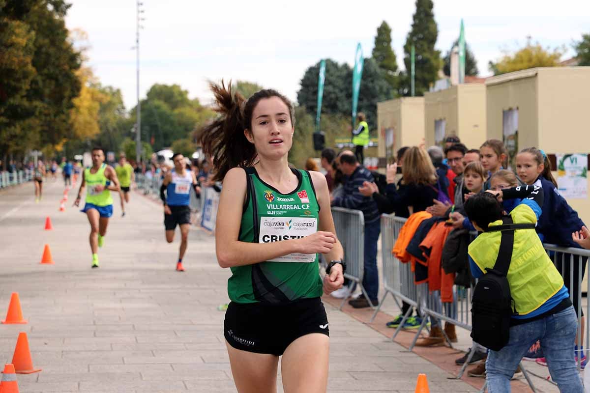 Dani Arce y Lidia Campo han sido los vencedores en la prueba de 10 kilómetros que ha recorridos las calles burgaleses. 