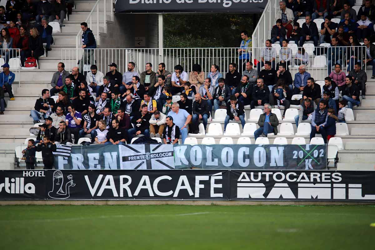 Las gradas de El Plantío no pudieron presenciar una victoria de su equipo esta tarde. 