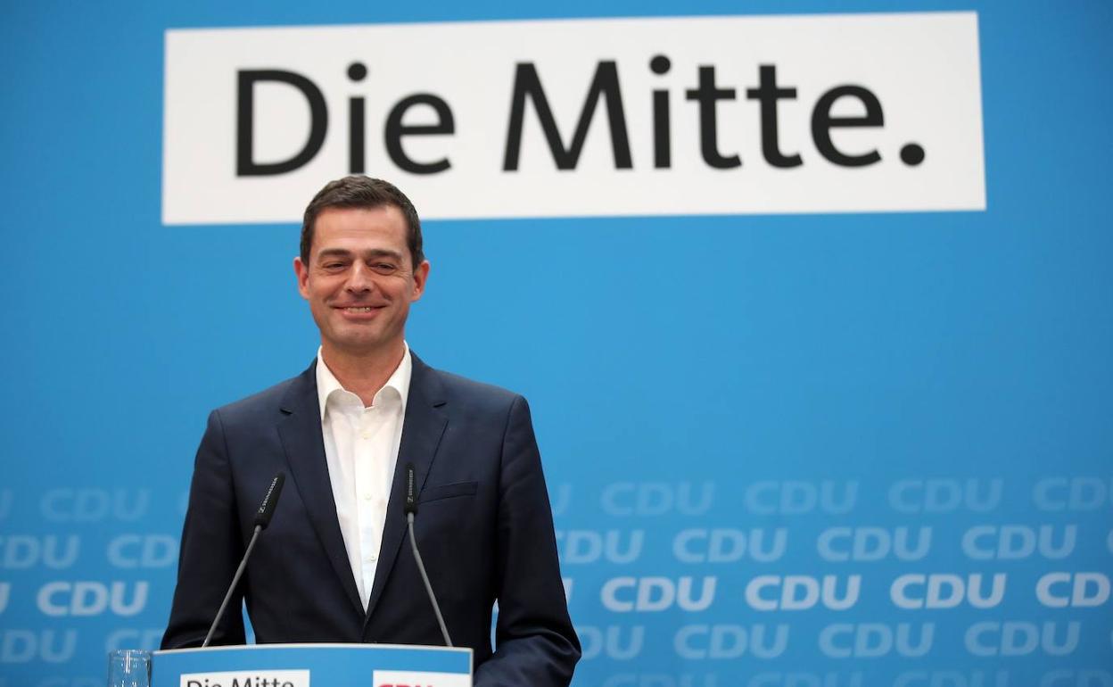 Mike Mohring, candidato de la CDU en Turingia (Alemania).