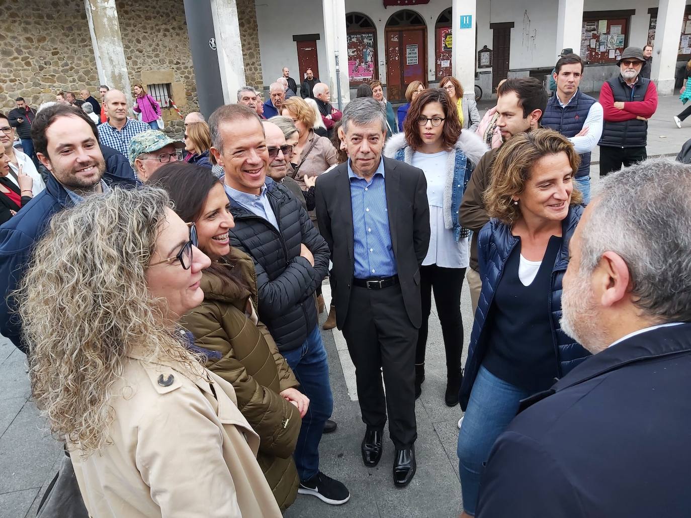 Fotos: Visita de la ministra de Transición Ecológica en funciones, Teresa Ribera, a Medina de Pomar