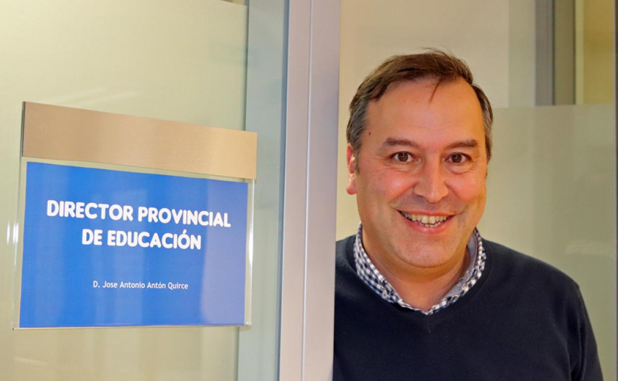 José Antonio Antón, nuevo director provincial de Educación