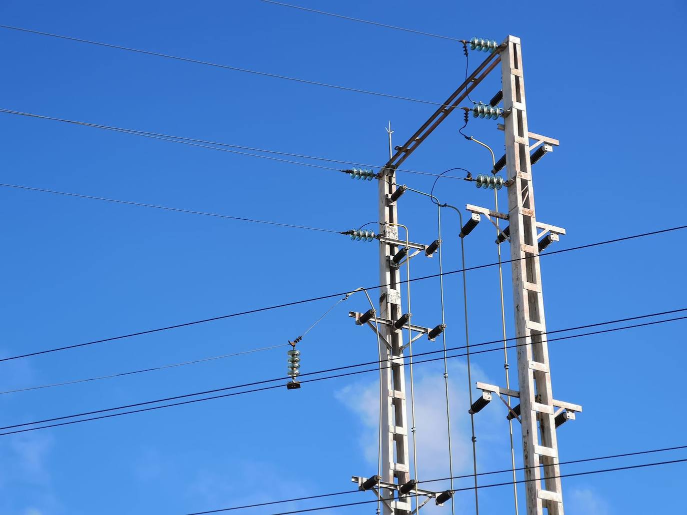 Imagen del cable que ha ocasionado la avería