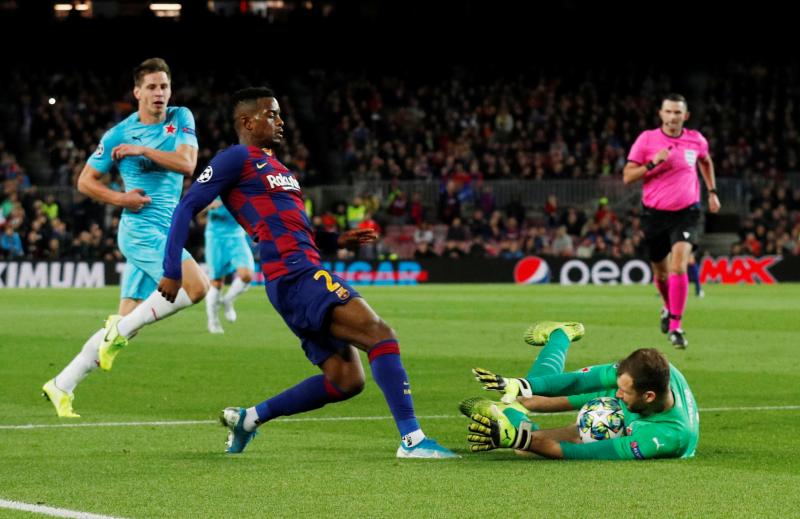 Fotos: Las mejores imágenes del Barcelona-Slavia de Praga