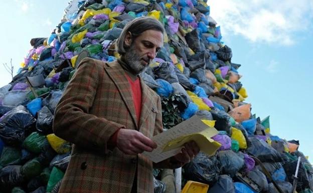 Ernesto Alterio, en un fotograma de la película.