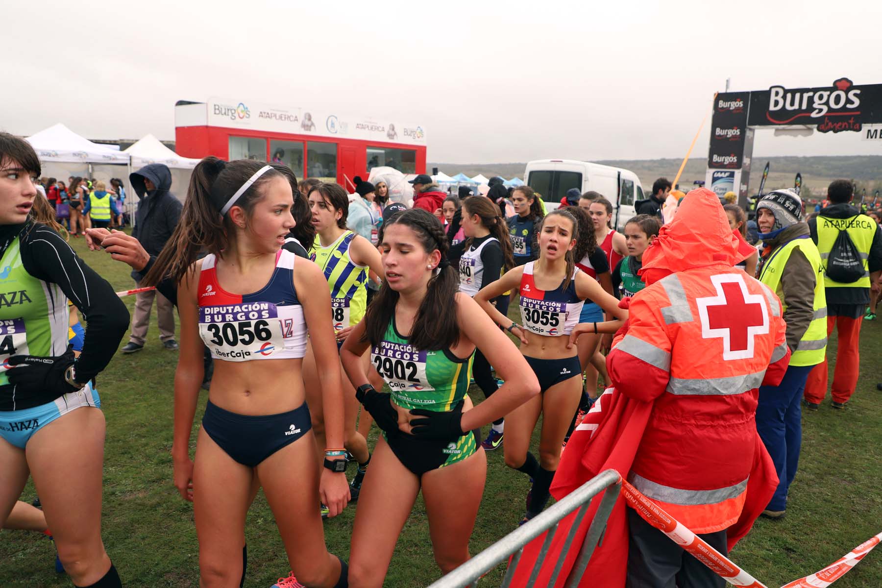 Los jóvenes también han demostrado su fortaleza en el cross. 