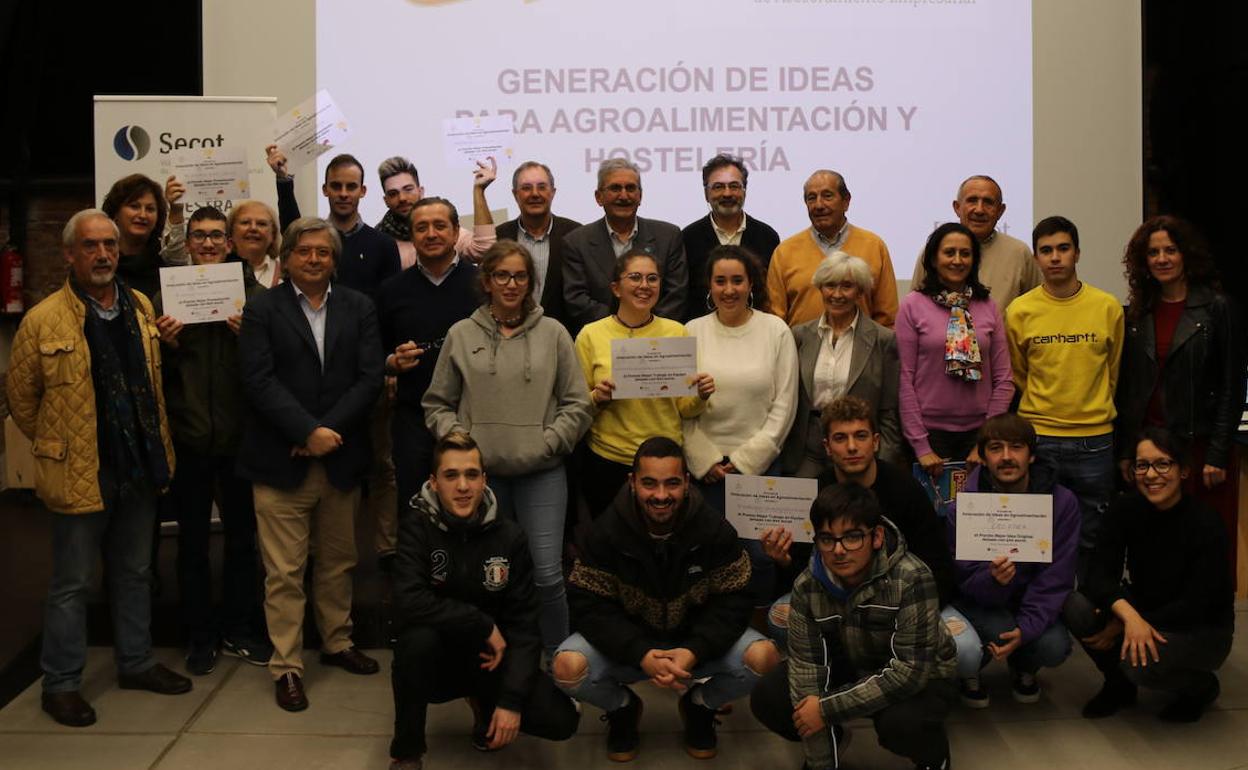 Ganadores de la Jornada de Innovación de Ideas organizada por Secot y Campofrío. 