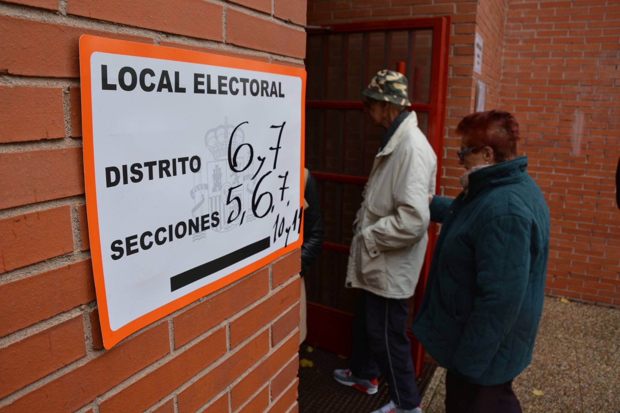 La jornada electoral se está desarrollando con normalidad. 