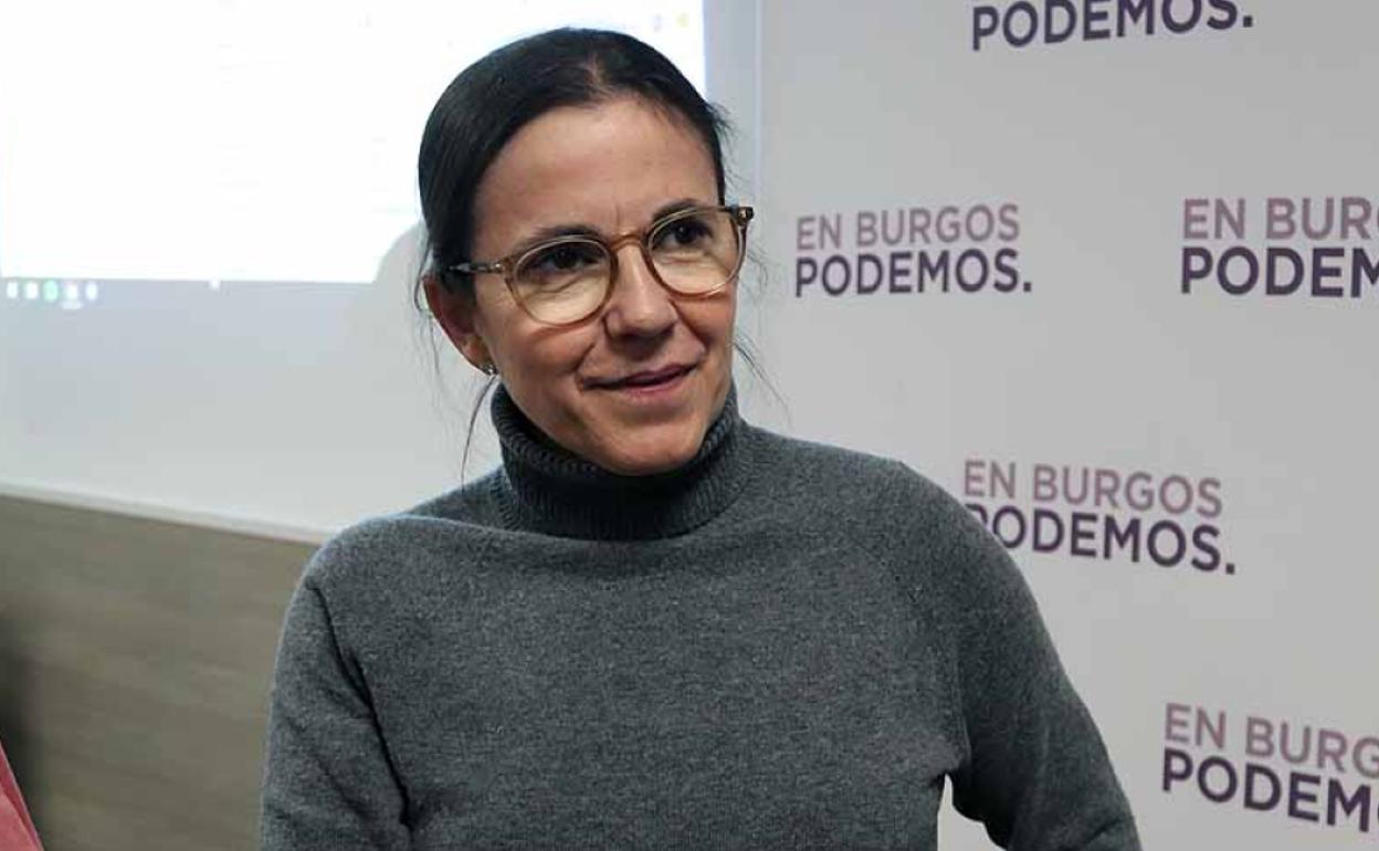 Lola Martín-Albo se ha mostrado apenada por no haber recuperado el escaño para Podemos por Burgos en el Congreso de los Diputados