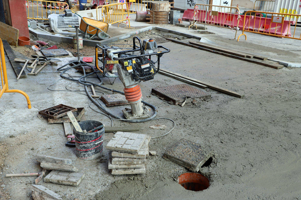 El alcalde, Daniel de la Rosa, ha visitado el estado de las obras