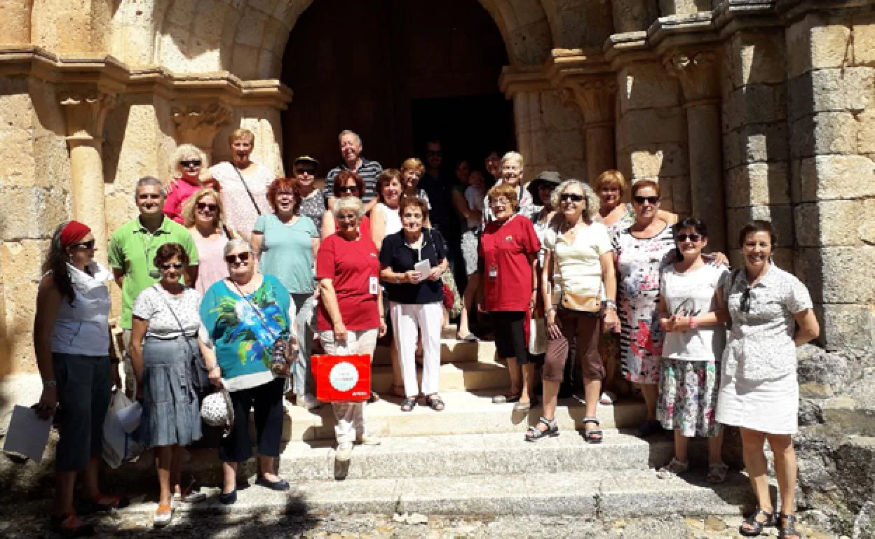 Visita a la localidad de Adrada de Haza. 