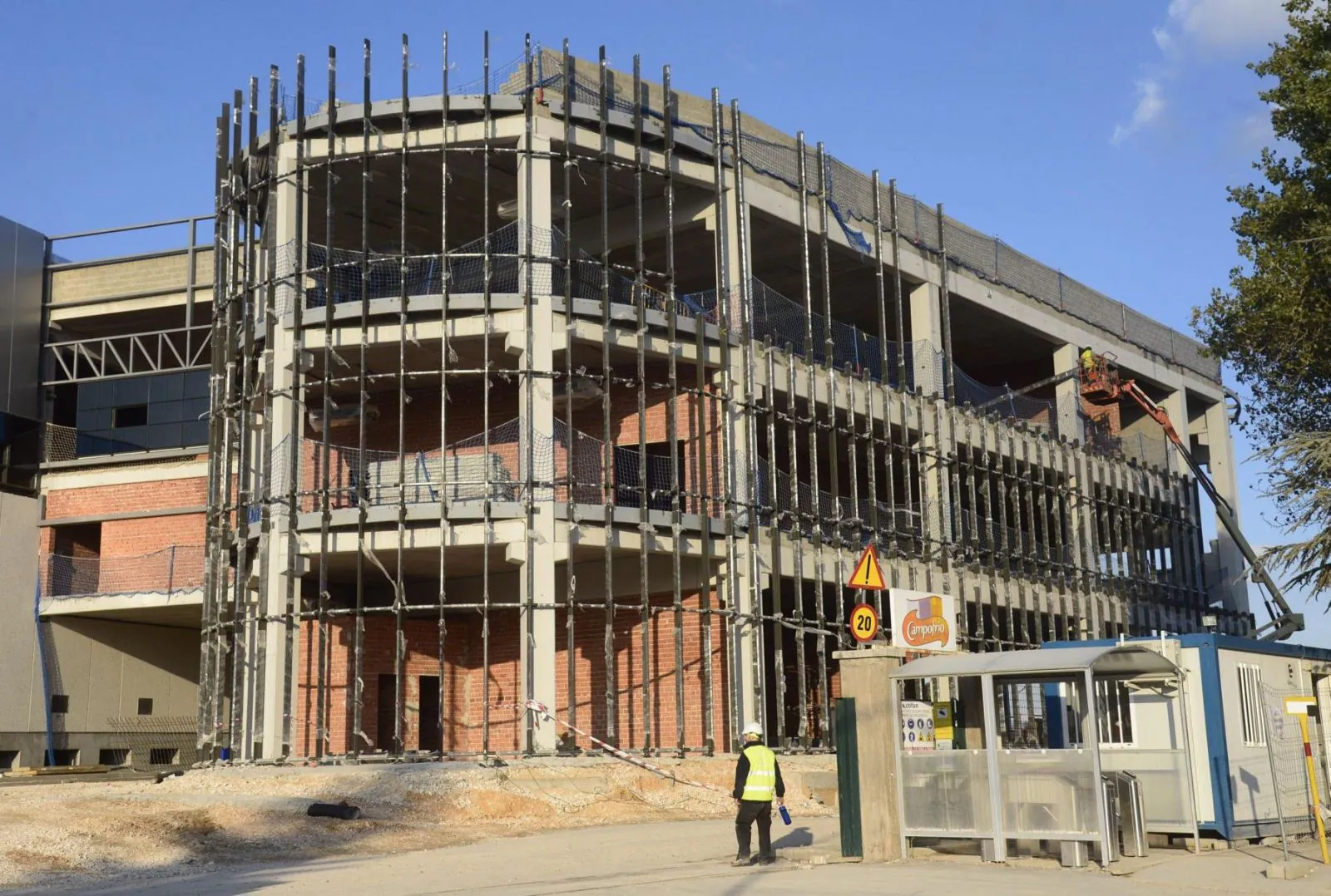 Las obras de reconstrucción se llevaron a cabo en apenas unos meses. 