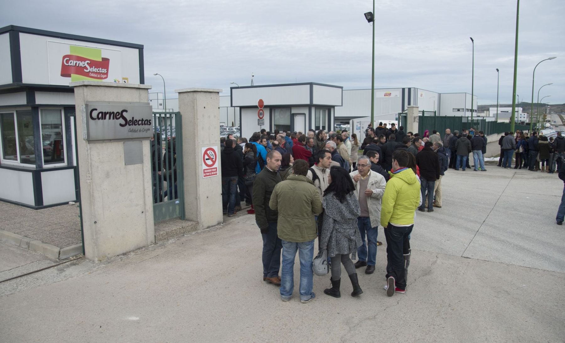 Cientos de trabajadores estuvieron pendientes del futuro de la planta durante muchos meses. 