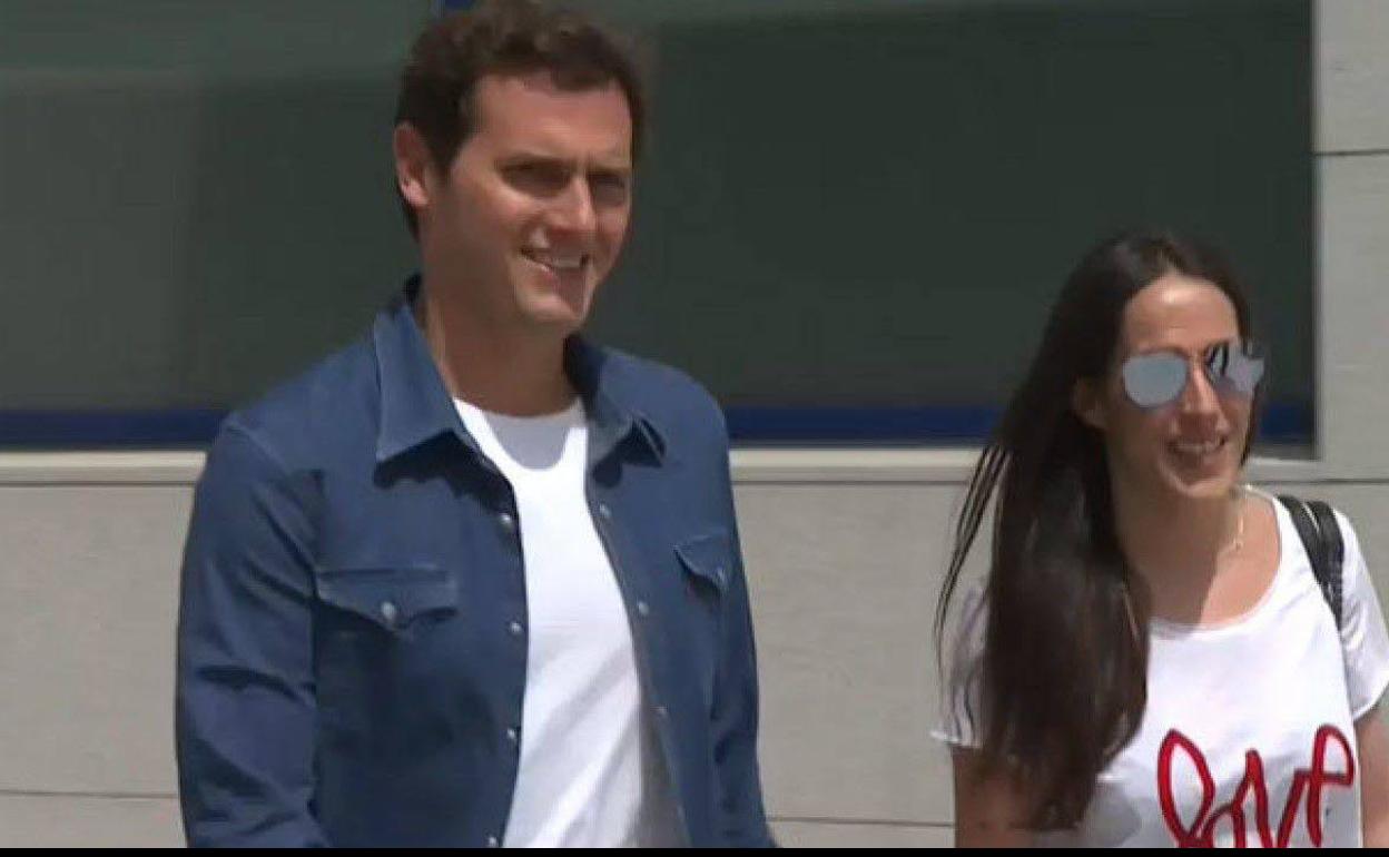 Albert Rivera y Malú.