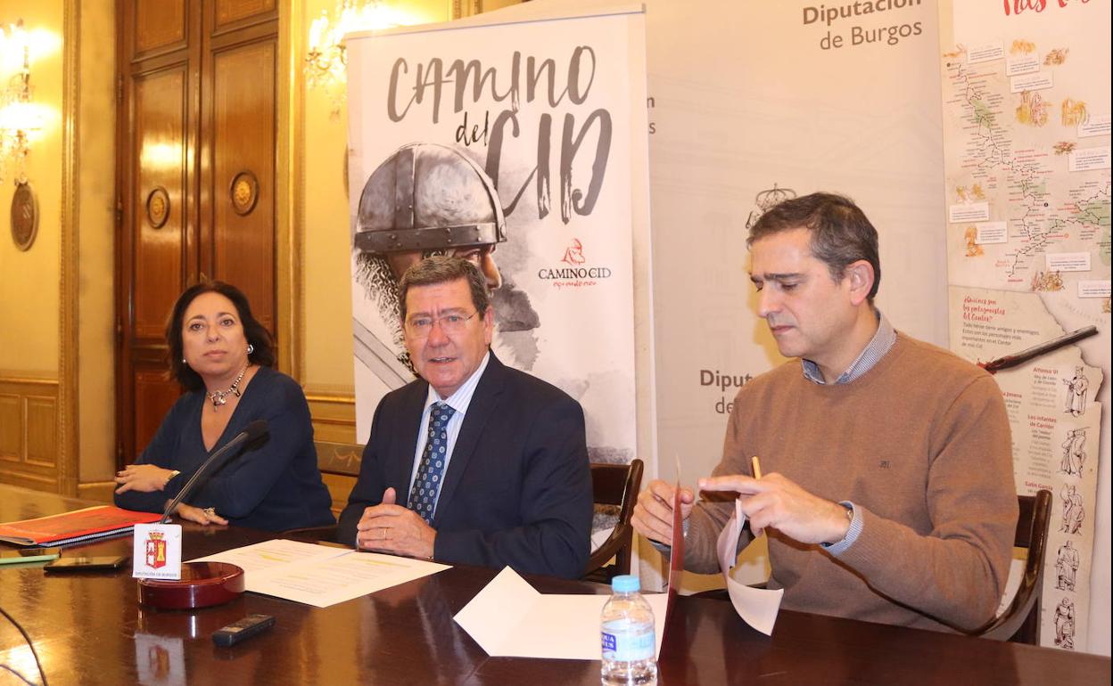 Contreras, Rico y Luque, en la Diputación de Burgos.