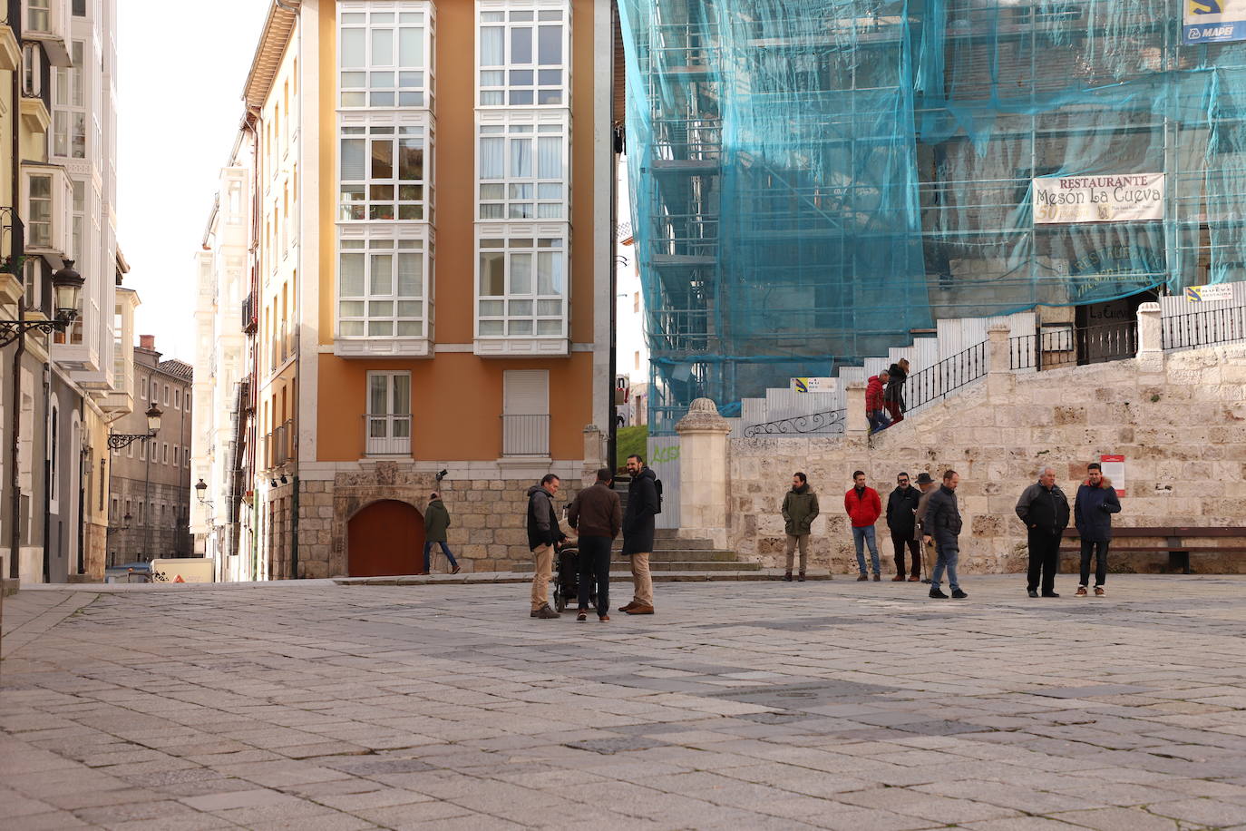 Fotos: Burgos elimina las barreras arquitectónicas para llegar hasta la Catedral de Burgos por la calle Santa Águeda