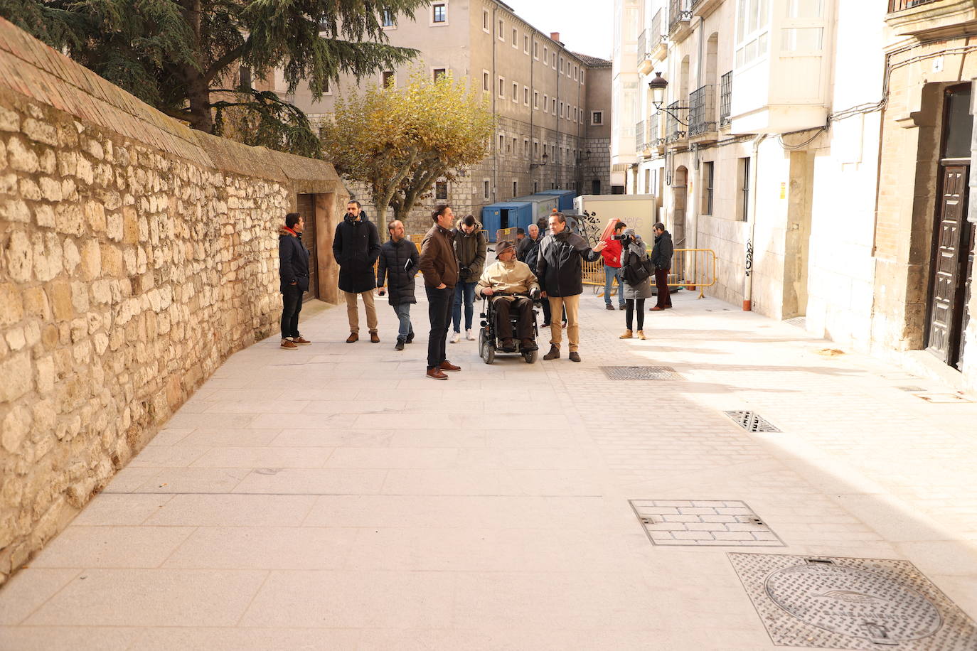 Fotos: Burgos elimina las barreras arquitectónicas para llegar hasta la Catedral de Burgos por la calle Santa Águeda