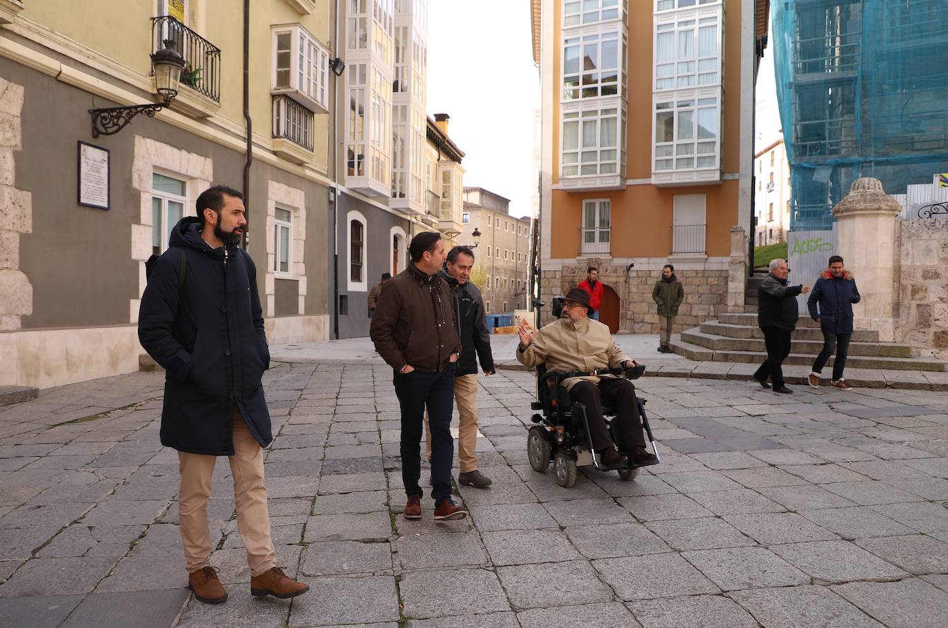 Fotos: Burgos elimina las barreras arquitectónicas para llegar hasta la Catedral de Burgos por la calle Santa Águeda