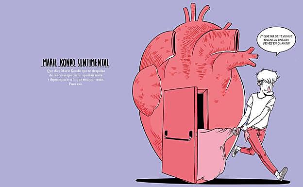 Imagen principal - Ilustración del libro 'AMORes'.