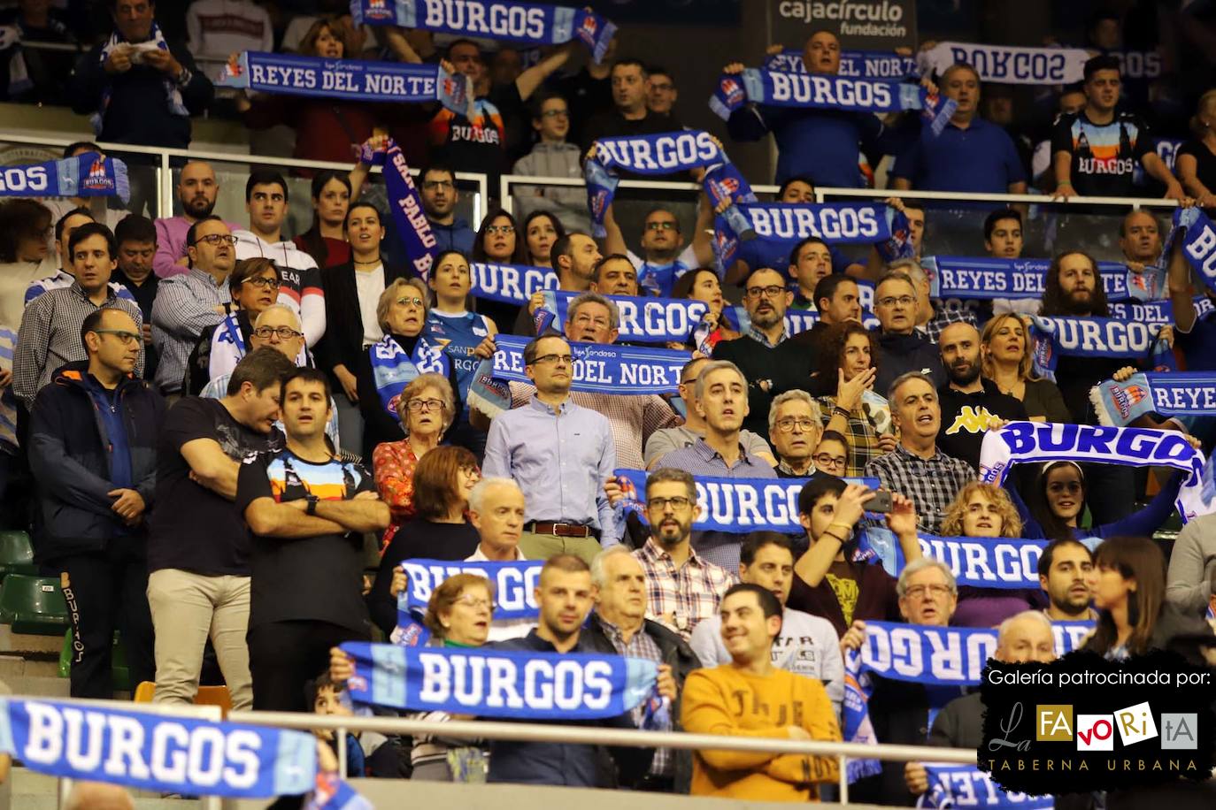 Fotos: El Coliseum vuelve a teñirse de azul