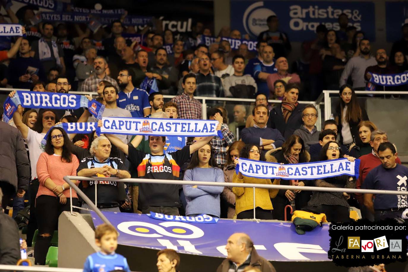 Fotos: El Coliseum vuelve a teñirse de azul