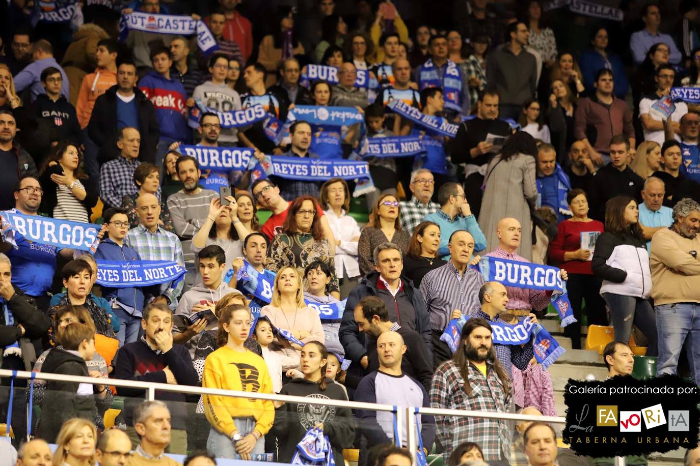 Fotos: El Coliseum vuelve a teñirse de azul