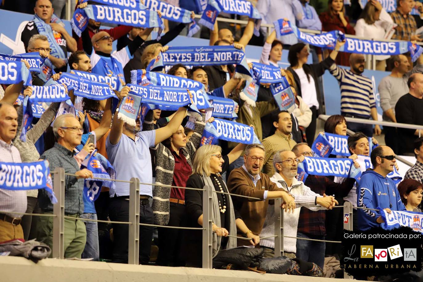 Fotos: El Coliseum vuelve a teñirse de azul