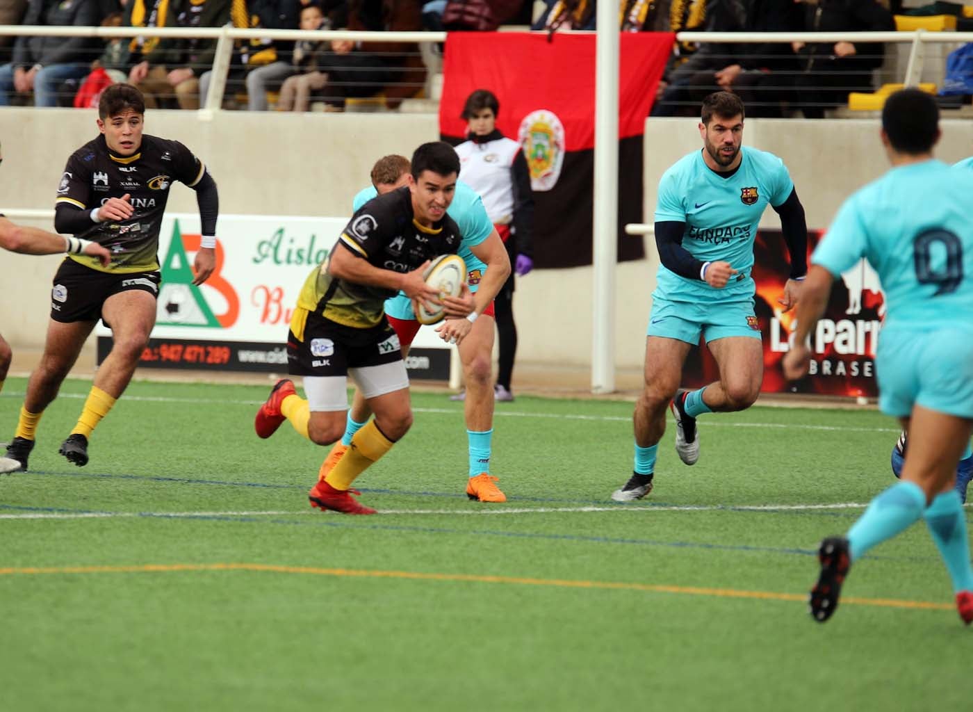 Fotos: El UBU Colina Clinic y el FC Barcelona firman tablas en San Amaro