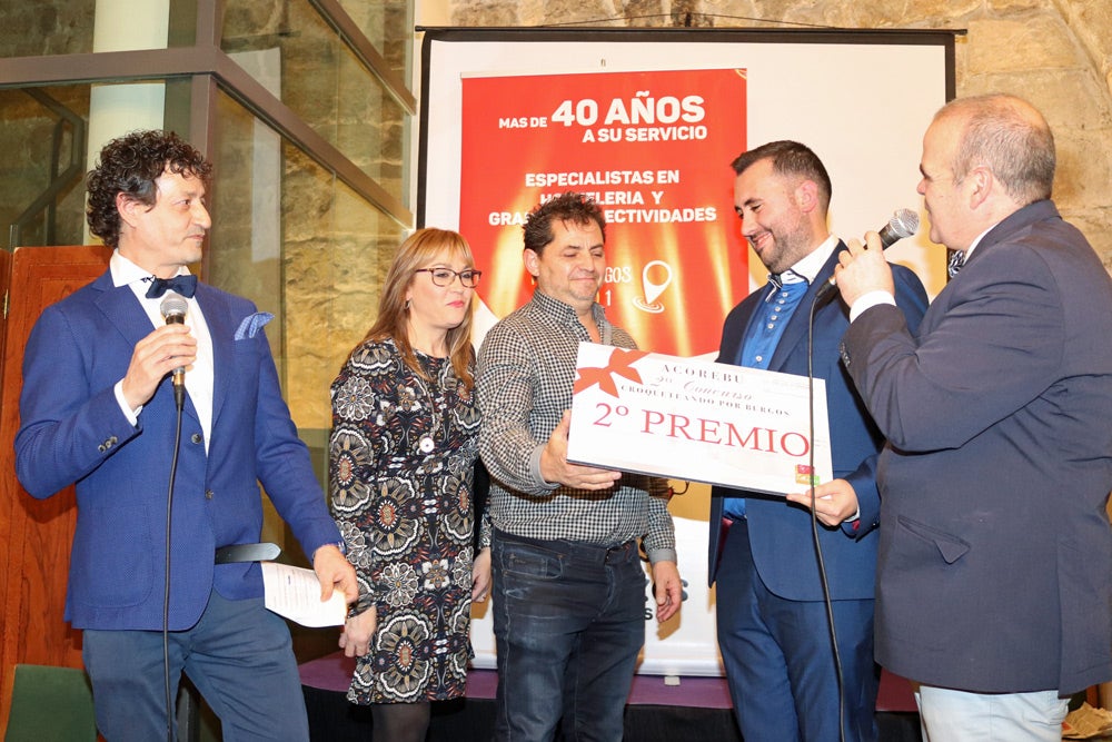 Fotos: El concurso de concretas &#039;Croqueteando por Burgos&#039; ha entregado sus premios