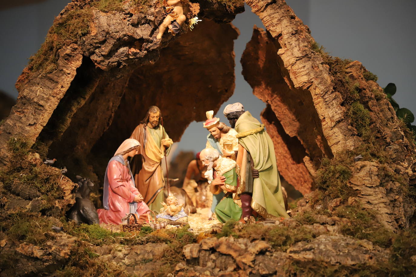 La sala de exposiciones Pedro Torrecilla acoge una nueva edición del tradicional belén.