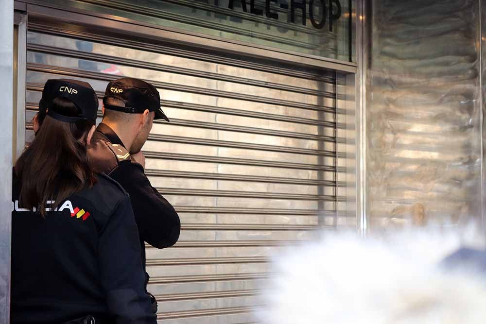 Fotos: Huelga en el comercio de Burgos