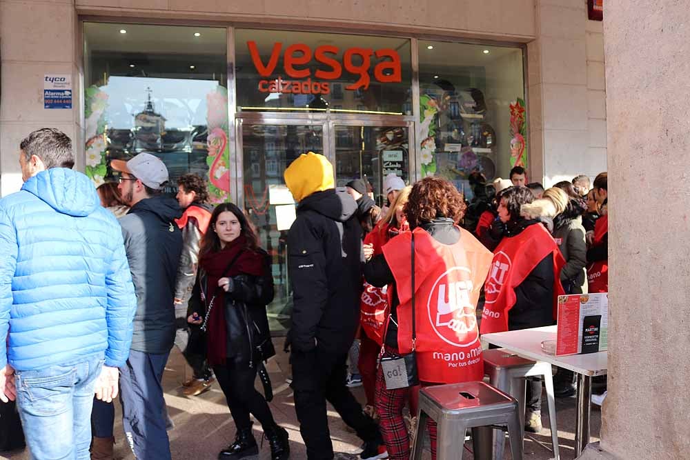 Fotos: Huelga en el comercio de Burgos