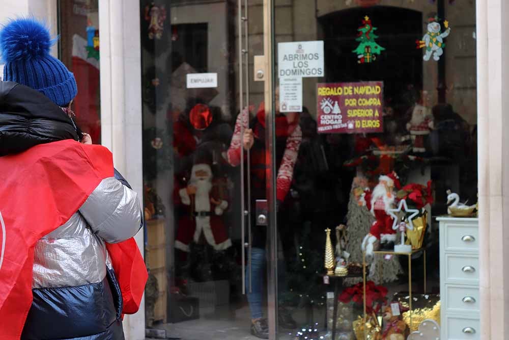 Fotos: Huelga en el comercio de Burgos