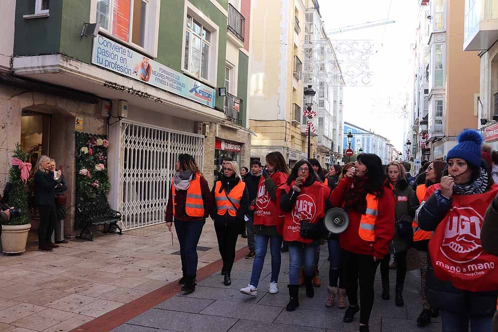 Fotos: Huelga en el comercio de Burgos