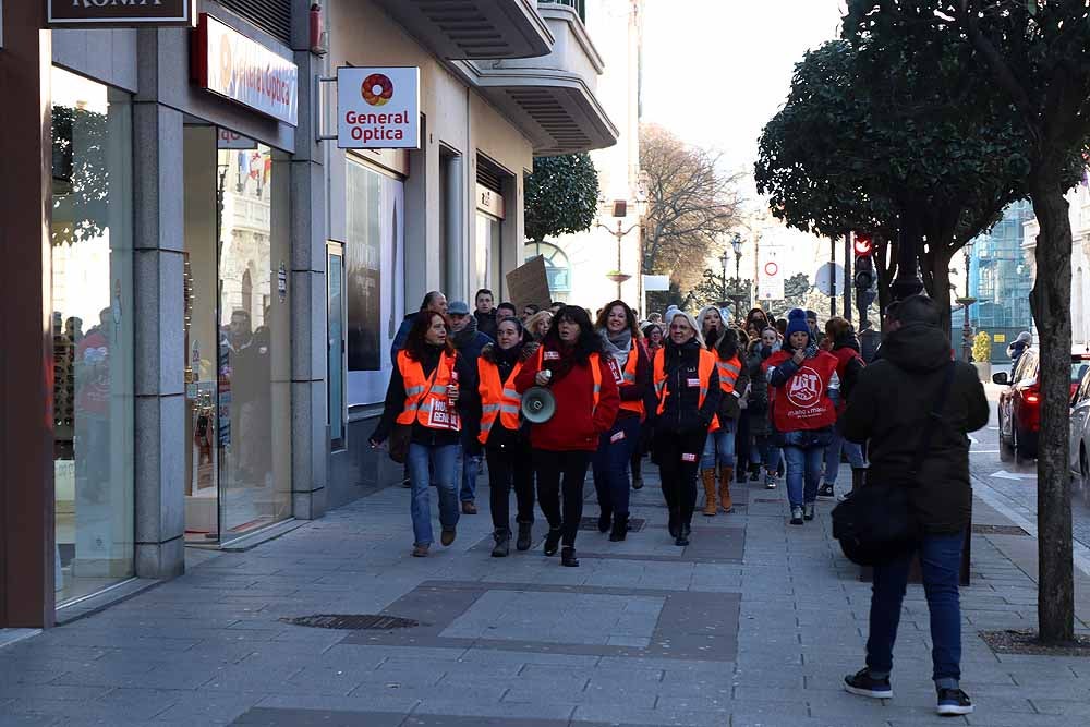 Fotos: Huelga en el comercio de Burgos