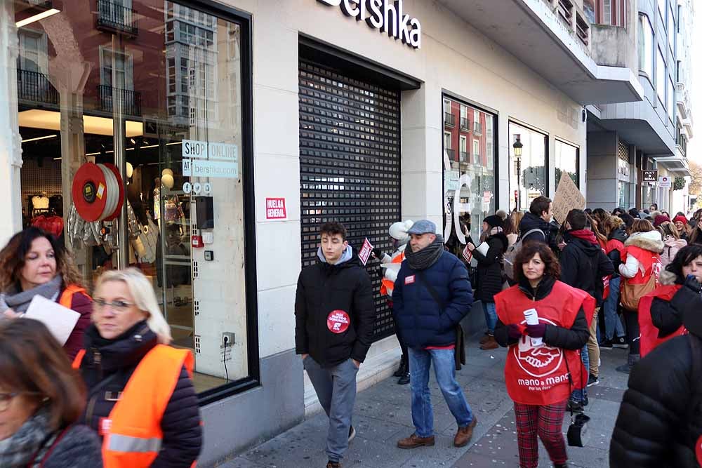 Fotos: Huelga en el comercio de Burgos