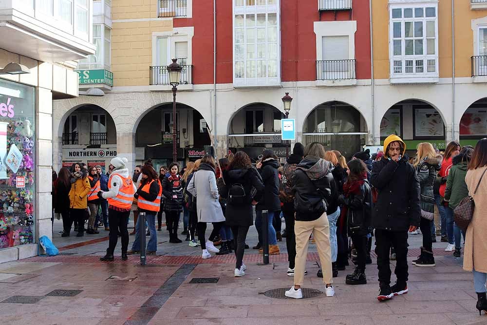 Fotos: Huelga en el comercio de Burgos