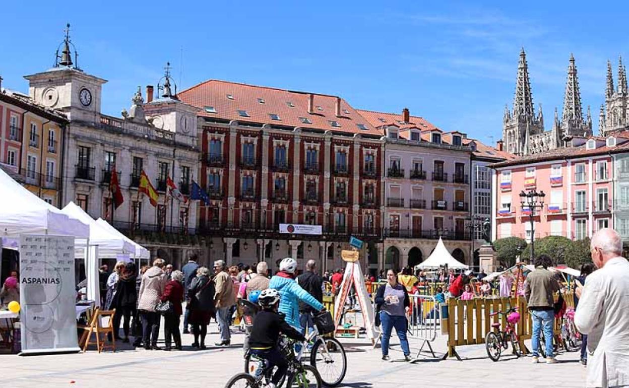 Imagen de la celebración del Día de las Familias en Burgos