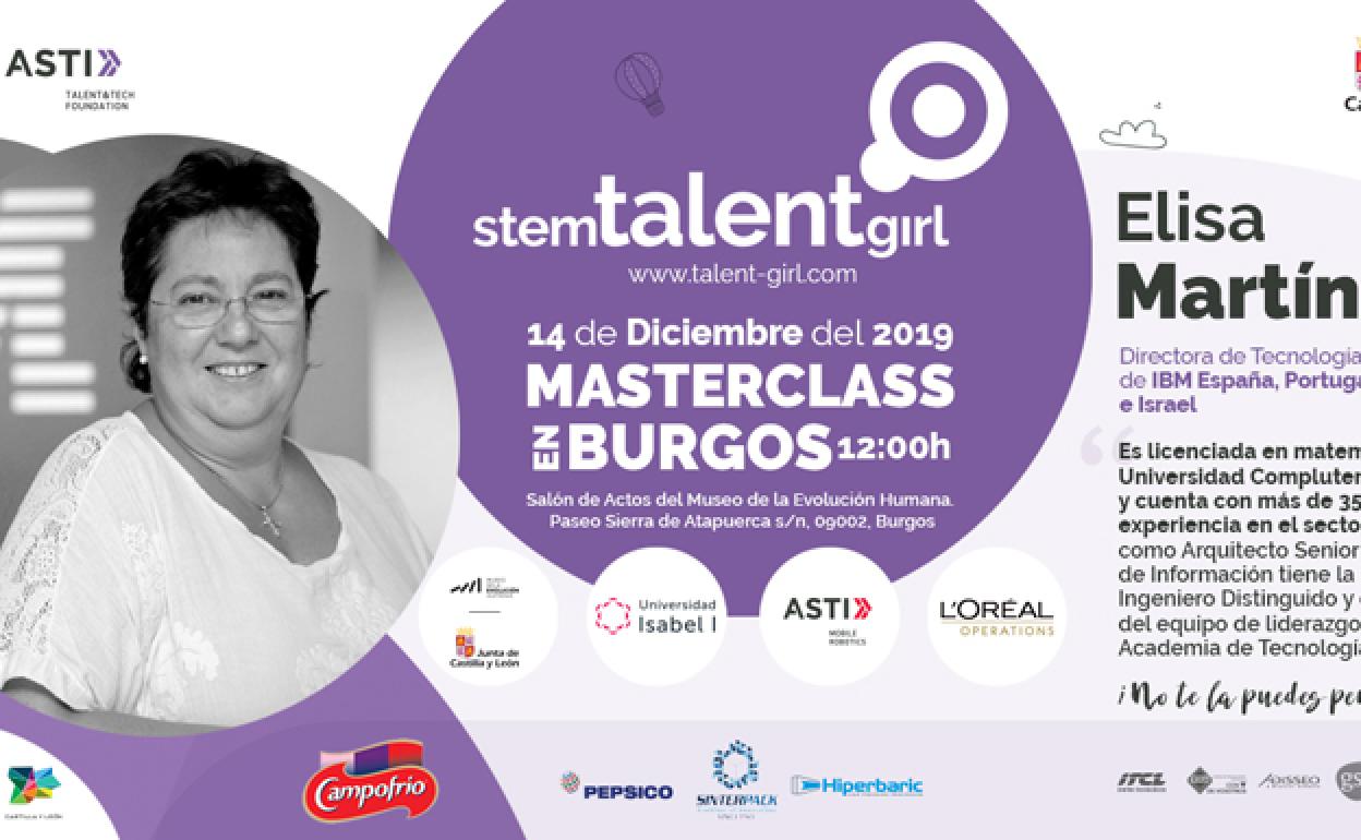 Elisa Martín, directora de tecnología e innovación de IBM, imparte la segunda 'masterclass' del proyecto STEM Talent Girl