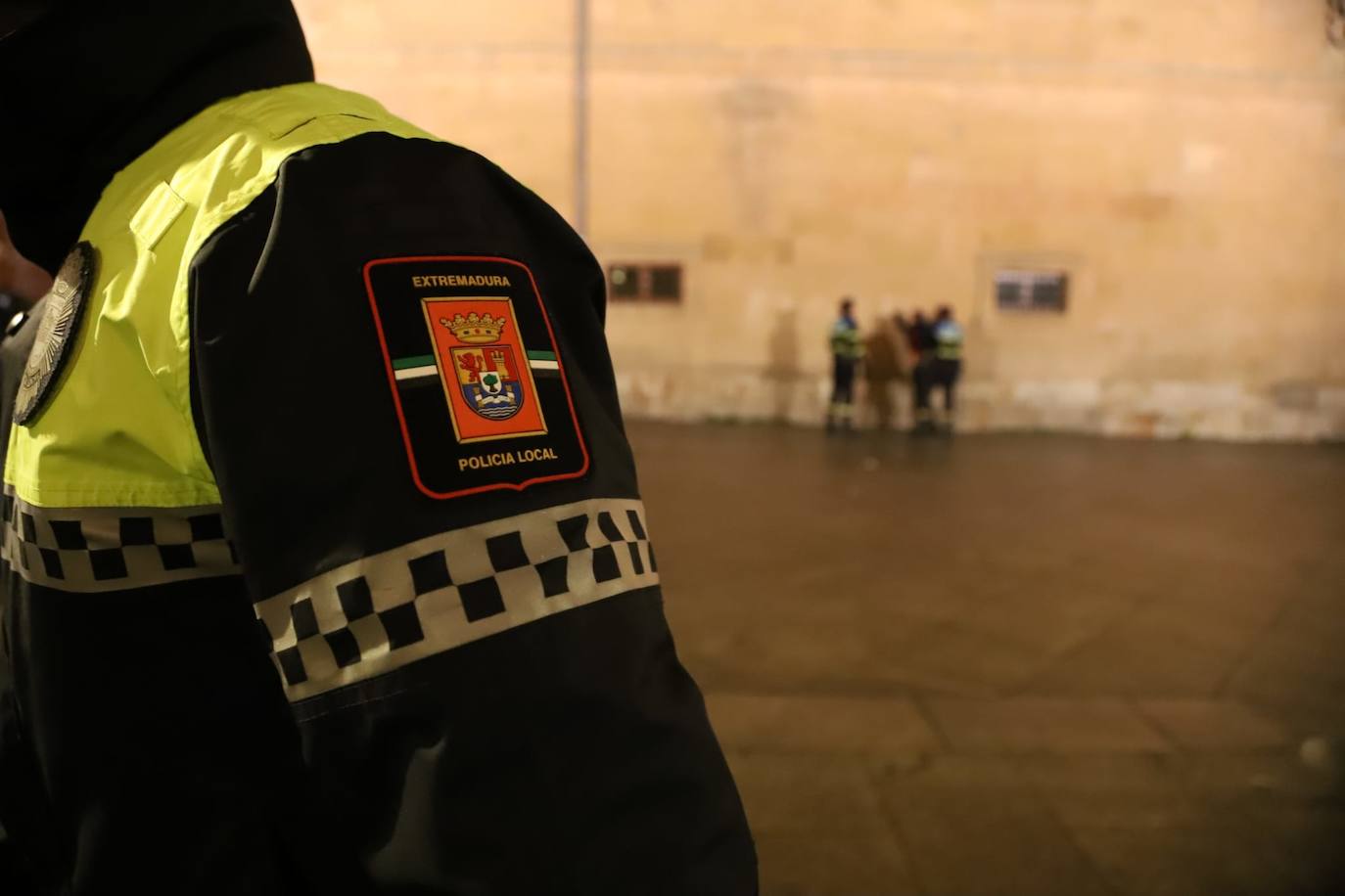 Estudiantes de toda España se reúnen en la ciudad para despedir anticipadamente el año 2019 con una macrofiesta en la Plaza Mayor de Salamanca. 