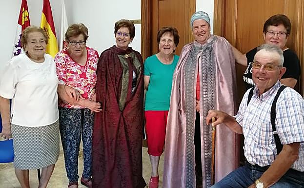 Algunos de los miembros de la Red vecinal de Rojas. 