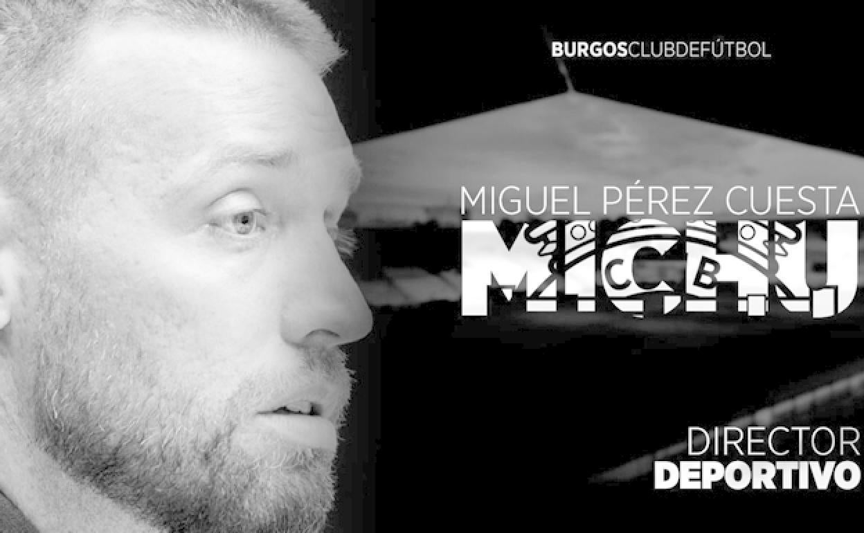 Michu, nuevo director deportivo del Burgos CF