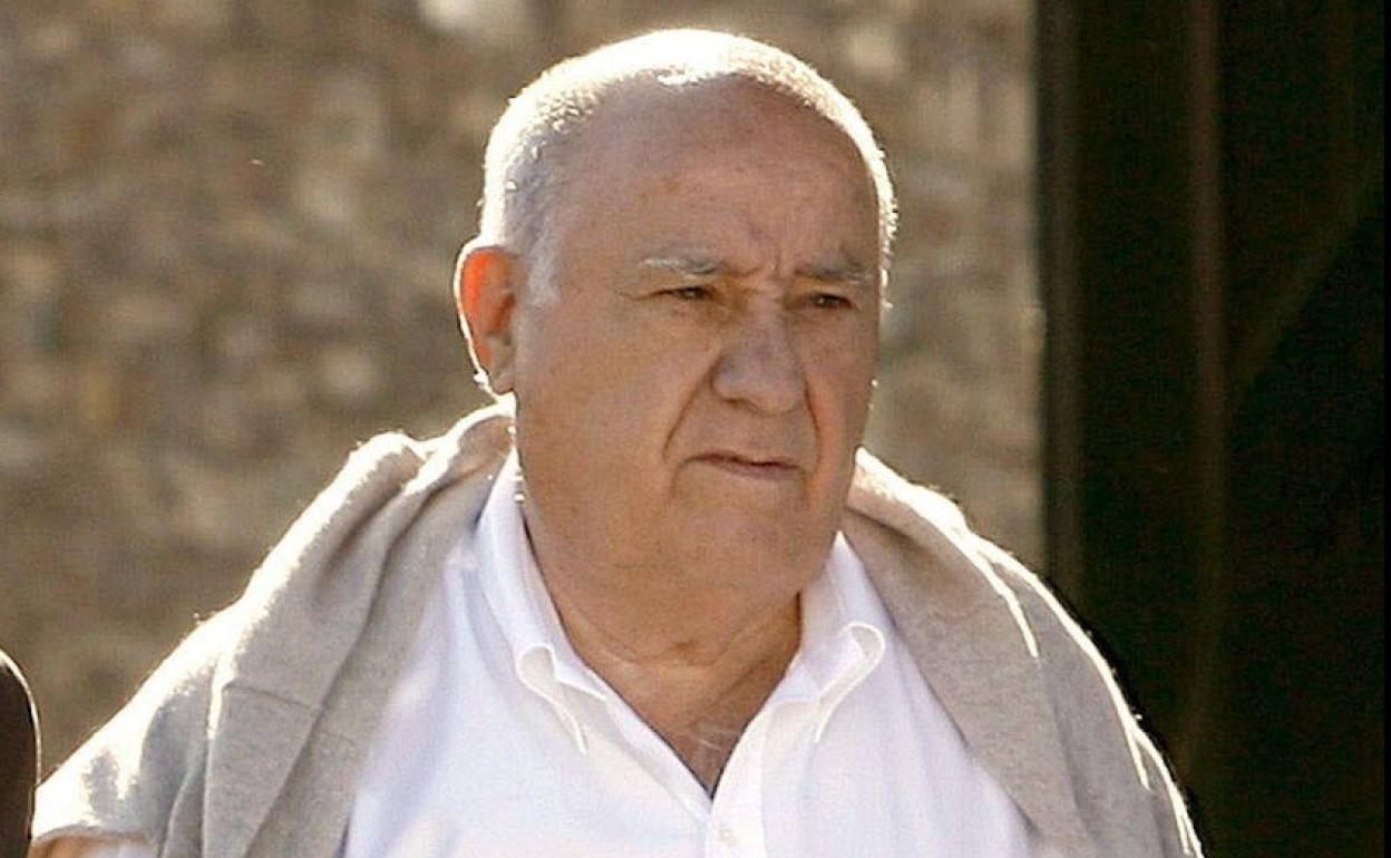 El empresario Amancio Ortega. 