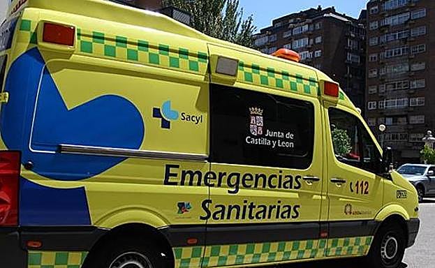 Herido leve un varón tras volcar con su vehículo en Medina de Pomar