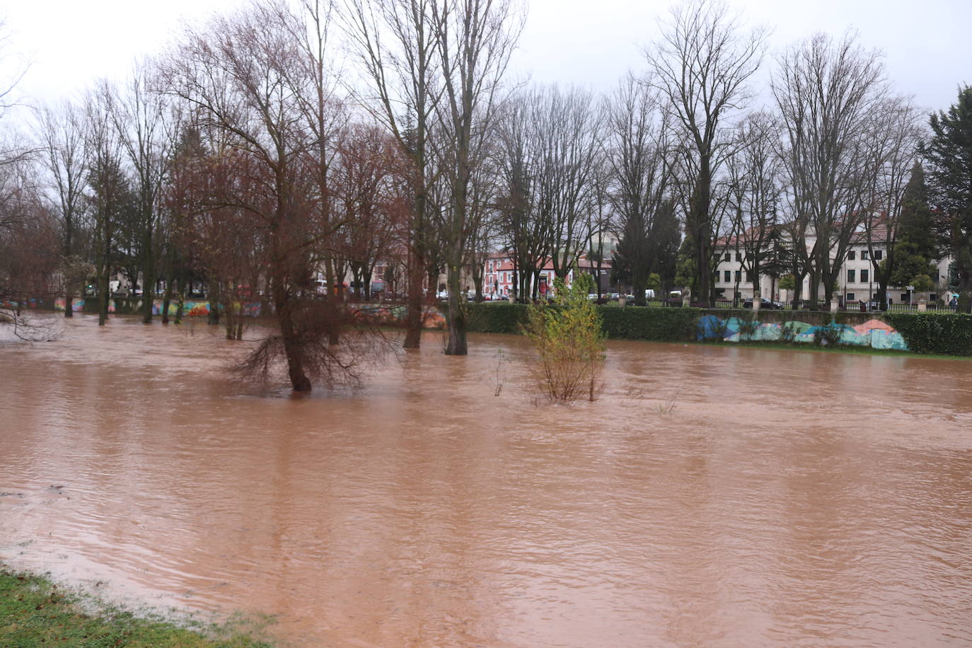 Río Arlanzónen Burgos.