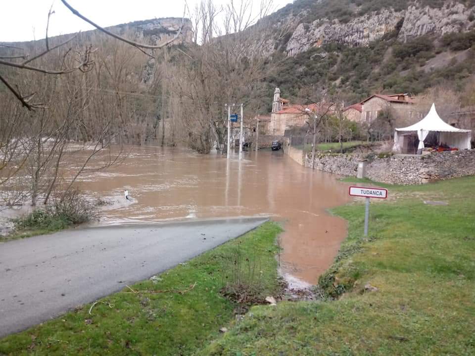 Río Ebro a la altura de Tudanca.