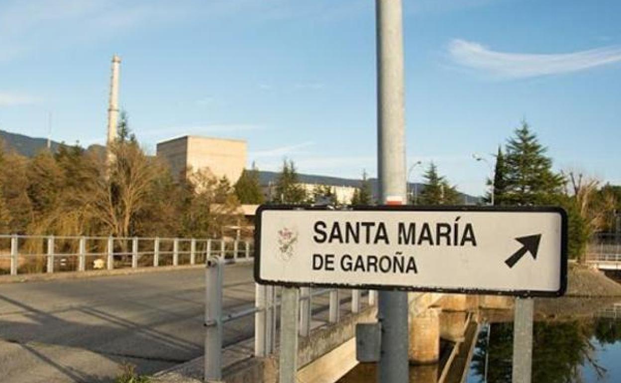 Central nuclear de Santa María de Garoña. 