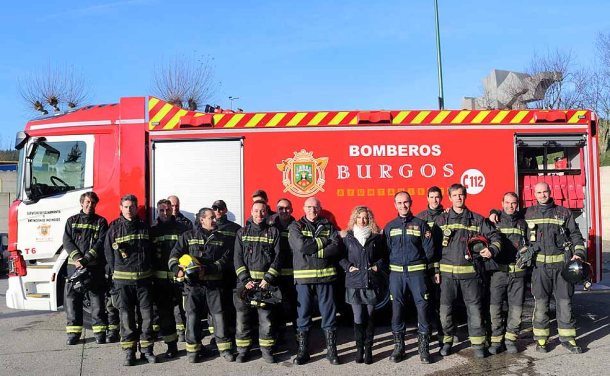 Nuevo camión nodriza para los Bomberos de Burgos