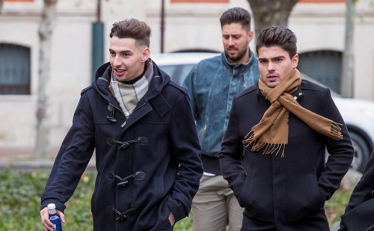 Los tres exjugadores de la Arandina condenados a 38 años de cárcel en la Audiencia Provincial de Burgos. 