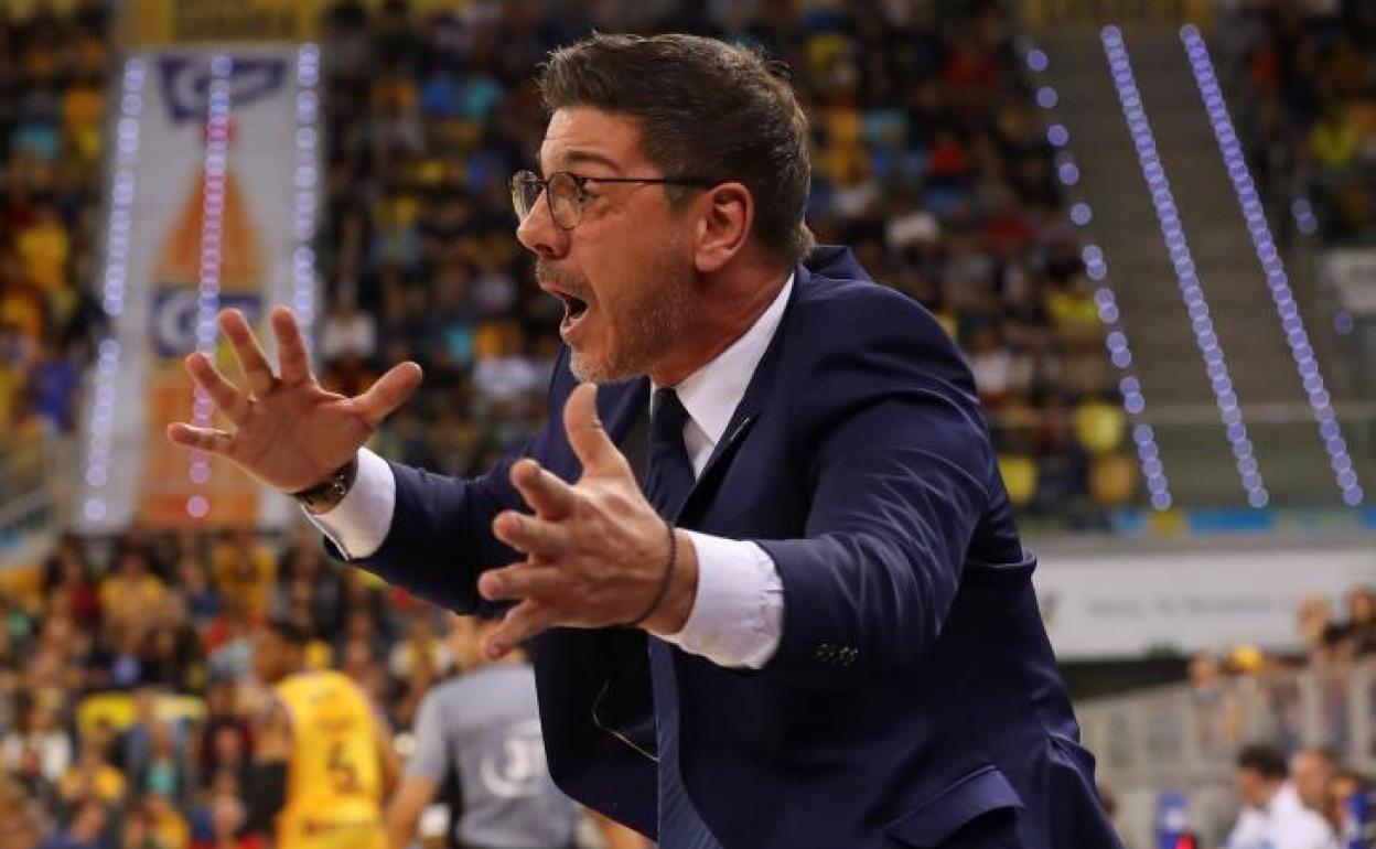 Fotis Katsikaris, entrenador del Herbalife Gran Canaria
