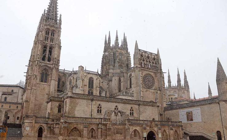 La nieve llega a Burgos